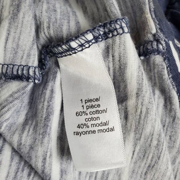 Maurices Women’s Navy White Stripe Short Sleeve Top Size M - Picture 6 of 7